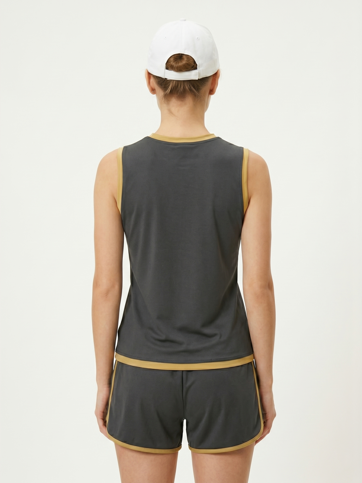 Legentus Gold-Trim Sleeveless Training Top - Image 3