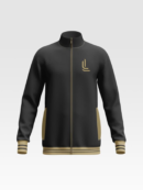 Signature Gold-Trim Track Jacket