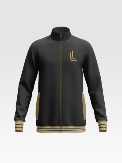 Signature Gold-Trim Track Jacket