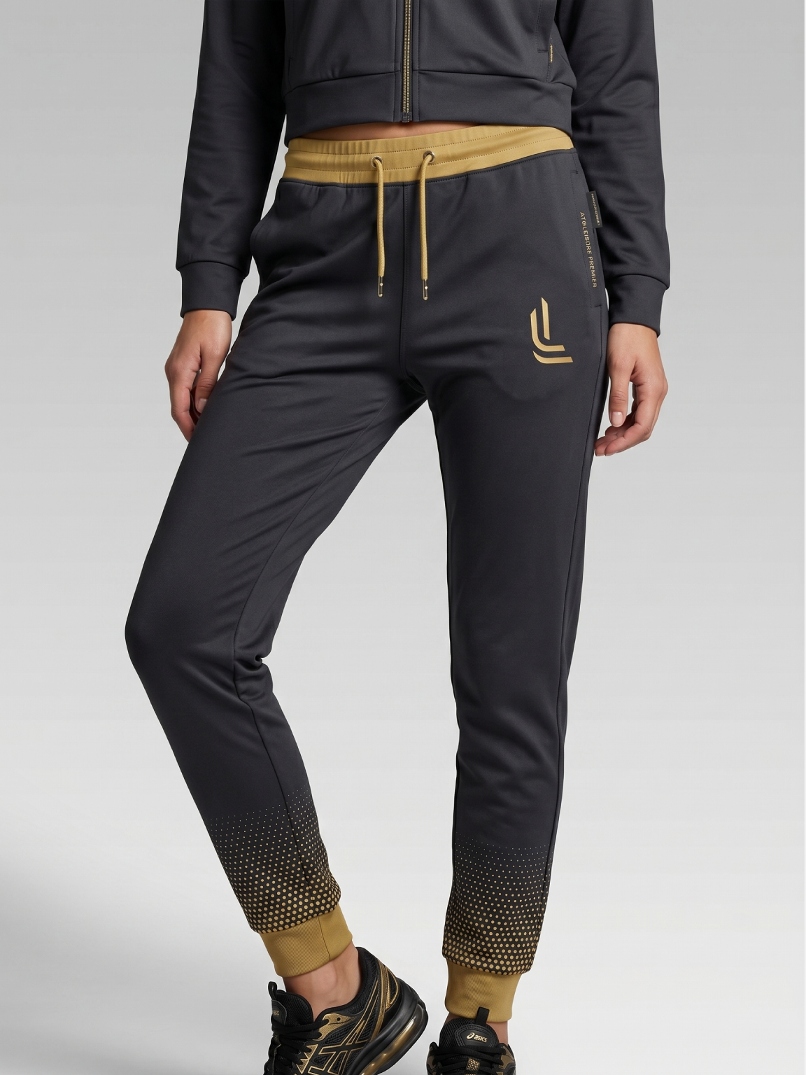 Signature Gold-Gradient Active Joggers - Image 3