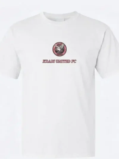 Krabi United FC Classic Crest T-Shirt - White