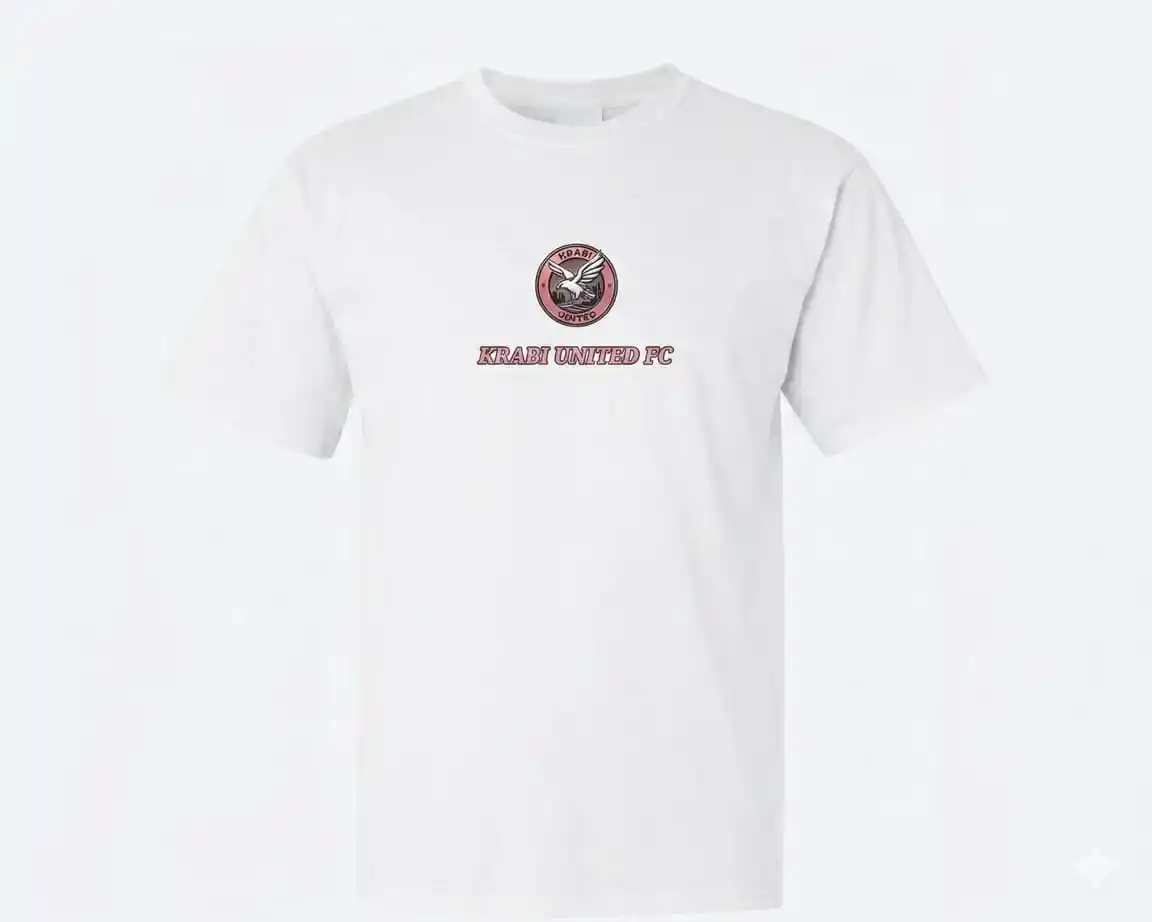 Krabi United FC Classic Crest T-Shirt - White