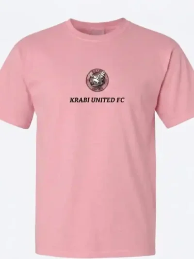 Krabi United FC Essential Logo T-Shirt - Pink