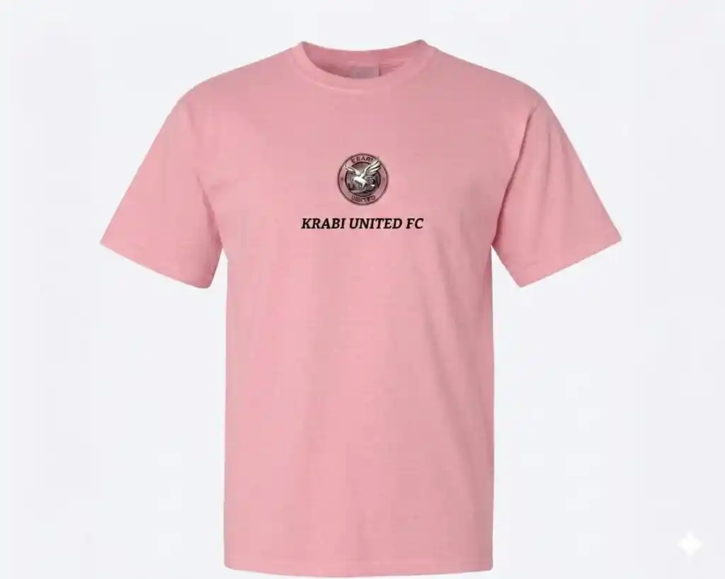 Krabi United FC Essential Logo T-Shirt - Pink